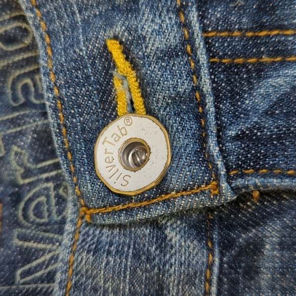 Levi's Silver Tab Men's Bootcut Medium Wash Jeans Size 36W 34L - Picture 5 of 12